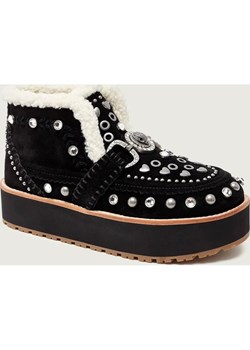 Kurt Geiger Śniegowce MANSION | zamsz | shearling ze sklepu Gomez Fashion Store w kategorii Śniegowce damskie - zdjęcie 187383086