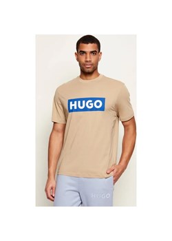 Hugo Blue T-shirt Nico | Regular Fit ze sklepu Gomez Fashion Store w kategorii T-shirty męskie - zdjęcie 187383108