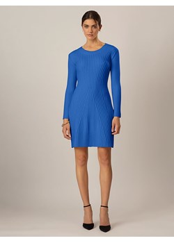 APART Sukienka dzianinowa w kolorze niebieskim ze sklepu Limango Polska w kategorii Sukienki - zdjęcie 187383879