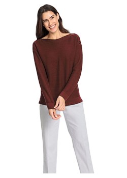 WITT WEIDEN Sweter w kolorze czerwonym ze sklepu Limango Polska w kategorii Swetry damskie - zdjęcie 187383948