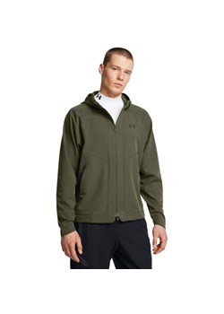Męska kurtka przejściowa Under Armour UA Unstoppable Jacket Lc - oliwkowa/khaki ze sklepu Sportstylestory.com w kategorii Kurtki męskie - zdjęcie 187384108