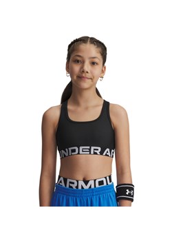 Dziewczęcy biustonosz treningowy Under Armour G Crossback Bra - czarny ze sklepu Sportstylestory.com w kategorii Biustonosze - zdjęcie 187384215