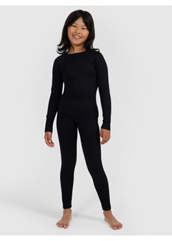 Dziewczęca bielizna termoaktywna komplet 4F 4FJRAW25USEAF264 - czarna ze sklepu Sportstylestory.com w kategorii Bielizna termoaktywna - zdjęcie 187384217