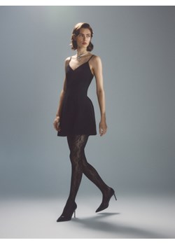 Reserved - Rozkloszowana sukienka - czarny ze sklepu Reserved w kategorii Sukienki - zdjęcie 187384865