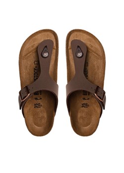 Japonki Birkenstock Gizeh Bs 0043753 Brązowy ze sklepu eobuwie.pl w kategorii Klapki damskie - zdjęcie 187384938
