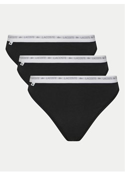 Lacoste Komplet stringów 8F1341 Czarny ze sklepu MODIVO w kategorii Majtki damskie - zdjęcie 187385175