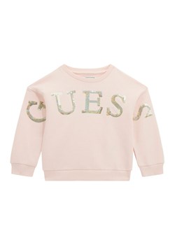 Guess Bluza K5BQ04 KAD74 Różowy Regular Fit ze sklepu MODIVO w kategorii Bluzy i swetry - zdjęcie 187385196