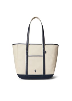 Polo Ralph Lauren Torebka 428968158002 Écru ze sklepu MODIVO w kategorii Torby Shopper bag - zdjęcie 187385197