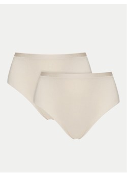 Triumph Komplet fig klasycznych z wysokim stanem Sense Of Modal 10224762 Écru ze sklepu MODIVO w kategorii Majtki damskie - zdjęcie 187385235