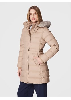 Tommy Hilfiger Kurtka puchowa Tyra WW0WW37487 Beżowy Regular Fit ze sklepu MODIVO w kategorii Kurtki damskie - zdjęcie 187385236