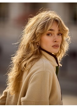 Mohito - Bluza polarowa - beżowy ze sklepu Mohito w kategorii Bluzy damskie - zdjęcie 187385467