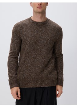Reserved - Sweter z domieszką wełny - brązowy ze sklepu Reserved w kategorii Swetry męskie - zdjęcie 187385975