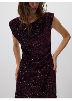 Reserved - Cekinowa sukienka mini - wielobarwny ze sklepu Reserved w kategorii Sukienki - zdjęcie 187386065