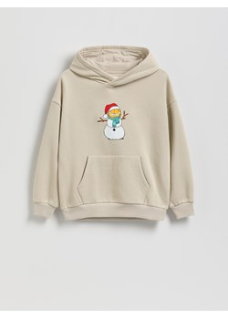 Reserved - Bluza GARFIELD - beżowy ze sklepu Reserved w kategorii Bluzy chłopięce - zdjęcie 187386265