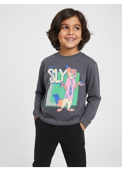 Sinsay - Koszulka z długimi rękawami Disney Zwierzogród - brązowy ze sklepu Sinsay w kategorii Bluzki dziewczęce - zdjęcie 187386815