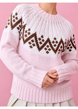 Sinsay - Sweter ze skandynawskim motywem - wielobarwny ze sklepu Sinsay w kategorii Swetry damskie - zdjęcie 187386838