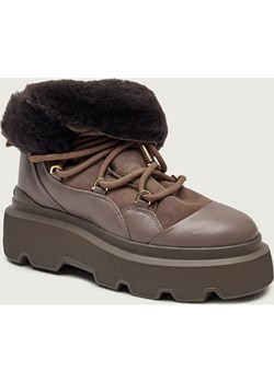 INUIKII Śniegowce Endurance | skóra | shearling ze sklepu Gomez Fashion Store w kategorii Śniegowce damskie - zdjęcie 187386906