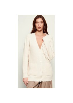AKEP Kardigan | Relaxed fit | z dodatkiem wełny i kaszmiru ze sklepu Gomez Fashion Store w kategorii Swetry damskie - zdjęcie 187387506