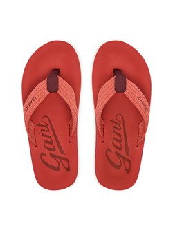 Japonki Gant 30639850 Czerwony ze sklepu eobuwie.pl w kategorii Klapki męskie - zdjęcie 187388249