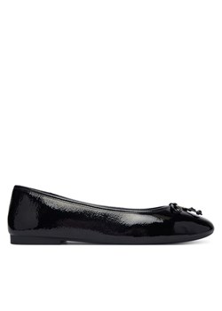Baleriny Tommy Hilfiger Hilifger Patent Ballet FW0FW09005 Czarny ze sklepu eobuwie.pl w kategorii Balerinki - zdjęcie 187388258
