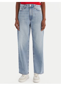 Calvin Klein Jeans Jeansy Eu Barrel LV047E628G Niebieski Regular Fit ze sklepu MODIVO w kategorii Jeansy damskie - zdjęcie 187388465