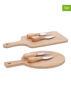 Alpina 3-częściowy zestaw w kolorze jasnobrązowym do sera (produkt niespodzianka) ze sklepu Limango Polska w kategorii Deski - zdjęcie 187389449