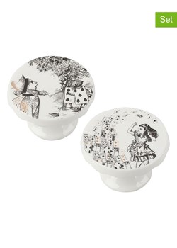 Mikasa Patery (2 szt.) w kolorze biało-czarnym na ciasto - Ø 10 cm ze sklepu Limango Polska w kategorii Misy i tace dekoracyjne - zdjęcie 187389497