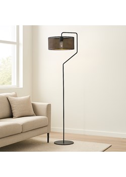 Elegancka lampa stojąca do salonu TESALLIA AŻUR z oryginalnym abażurem w siateczkę ze sklepu Lysne w kategorii Lampy podłogowe - zdjęcie 187390625