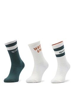 Skarpety długie Sprandi 0KB-004-AW22 (3-pack) r.32/35 Beżowy ze sklepu eobuwie.pl w kategorii Skarpetki dziecięce - zdjęcie 187390887