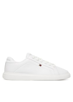 Tommy Hilfiger Sneakersy Th Icon Court Light FW0FW08948 Biały ze sklepu MODIVO w kategorii Buty sportowe damskie - zdjęcie 187391189
