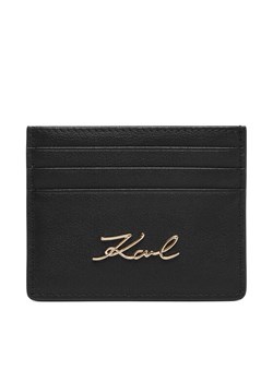 KARL LAGERFELD Etui na karty kredytowe B1W32034 Czarny ze sklepu MODIVO w kategorii Etui - zdjęcie 187391199