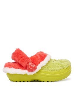 Crocs Klapki Classic Grinch 211690 Zielony ze sklepu MODIVO w kategorii Klapki dziecięce - zdjęcie 187391225