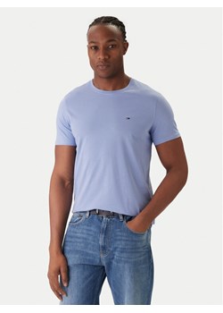 Tommy Jeans T-Shirt DM0DM04411 Niebieski Slim Fit ze sklepu MODIVO w kategorii T-shirty męskie - zdjęcie 187391255