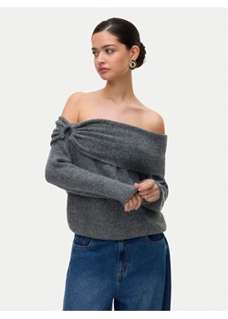 Vero Moda Sweter Lovely 10336698 Szary Regular Fit ze sklepu MODIVO w kategorii Swetry damskie - zdjęcie 187391257