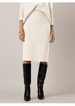 APART Spódnica dzianinowa w kolorze kremowym ze sklepu Limango Polska w kategorii Spódnice - zdjęcie 187391819