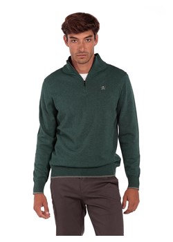 The Time of Bocha Sweter w kolorze zielonym ze sklepu Limango Polska w kategorii Swetry męskie - zdjęcie 187392026