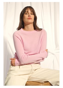 Just Cashmere Kaszmirowy sweter &quot;Jane&quot; w kolorze jasnoróżowym ze sklepu Limango Polska w kategorii Swetry damskie - zdjęcie 187392807