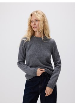 Reserved - Wełniany sweter - szary ze sklepu Reserved w kategorii Swetry damskie - zdjęcie 187393587