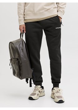 Jack & Jones Męskie spodnie dresowe - Gordon Thatcher Mężczyźni oliwkowy jednolity ze sklepu vangraaf w kategorii Spodnie męskie - zdjęcie 187393689