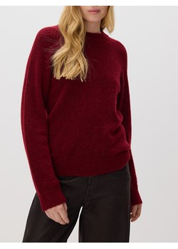 Reserved - Sweter z wełną - burgundowy ze sklepu Reserved w kategorii Swetry damskie - zdjęcie 187394778