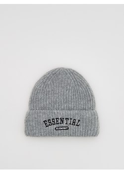 Reserved - Czapka z haftem - jasnoszary ze sklepu Reserved w kategorii Czapki dziecięce - zdjęcie 187395106