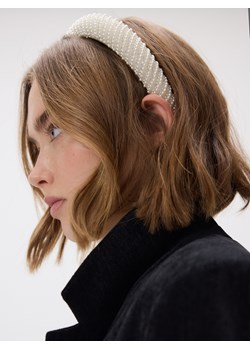 Reserved - Opaska do włosów - złamana biel ze sklepu Reserved w kategorii Opaski do włosów - zdjęcie 187395168
