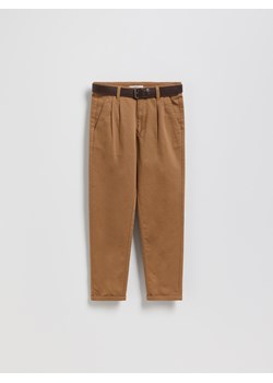 Reserved - Spodnie chino - brązowy ze sklepu Reserved w kategorii Spodnie chłopięce - zdjęcie 187395369