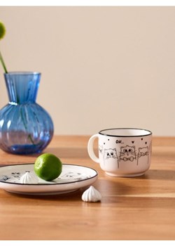 Sinsay - Kubek z motywem kota - wielobarwny ze sklepu Sinsay w kategorii Kubki - zdjęcie 187396807