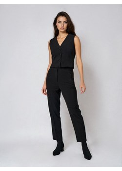 Sinsay - Spodnie straight fit - czarny ze sklepu Sinsay w kategorii Spodnie damskie - zdjęcie 187396808