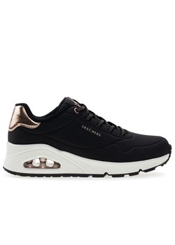 Buty damskie Skechers Uno Shimmer Away 155196BLK - czarne ze sklepu streetstyle24.pl w kategorii Buty sportowe damskie - zdjęcie 187396845