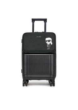 Walizka kabinowa KARL LAGERFELD 236M3196 Czarny ze sklepu eobuwie.pl w kategorii Walizki - zdjęcie 187396855