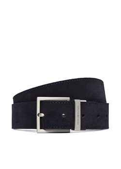 Pasek Męski Tommy Hilfiger Hudson Rev 3.5 AM0AM13945 Czarny ze sklepu eobuwie.pl w kategorii Paski męskie - zdjęcie 187396858