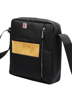 Torba saszetka na ramię męska materiałowa Nordee ze sklepu lenaodniemowlakadoszkolniaka.pl w kategorii Torby męskie - zdjęcie 187397548