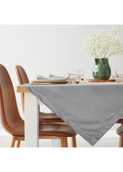 OBRUS MELINDA 85 X 85 CM STALOWY ze sklepu lenaodniemowlakadoszkolniaka.pl w kategorii Obrusy i bieżniki - zdjęcie 187397646
